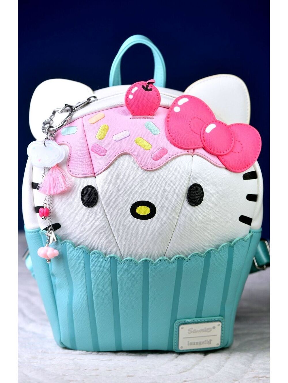Loungefly Sanrio Hello Kitty Cupcake Backpack - Very Good